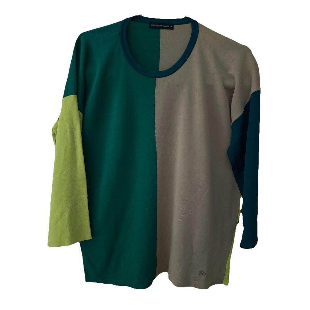 Purificacion Garcia Blouse Color block Designer Career Size‎ Medium